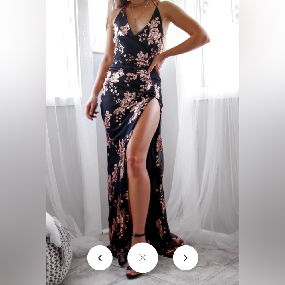 Stunner Boutique Arianna Gown - Black
